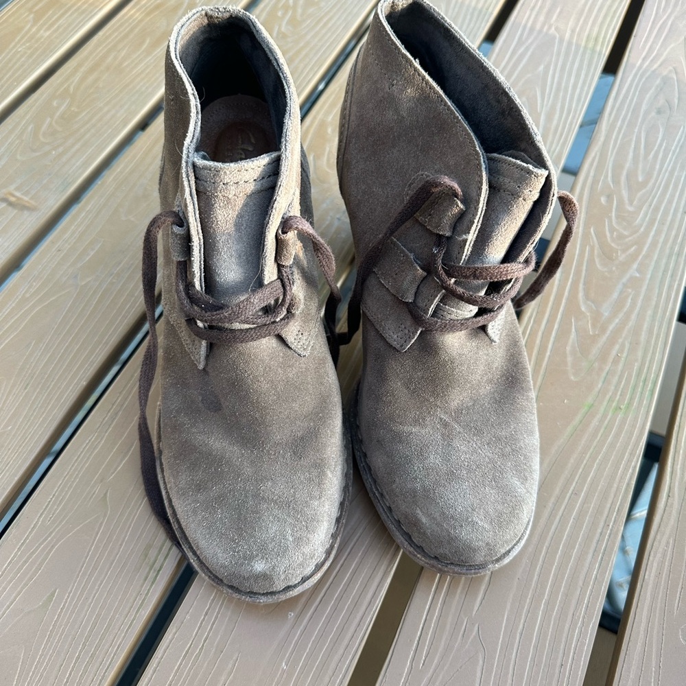 Clarks Women's Brown Lace Up Boots